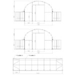 Überdachung 8x12 m – Bild 2