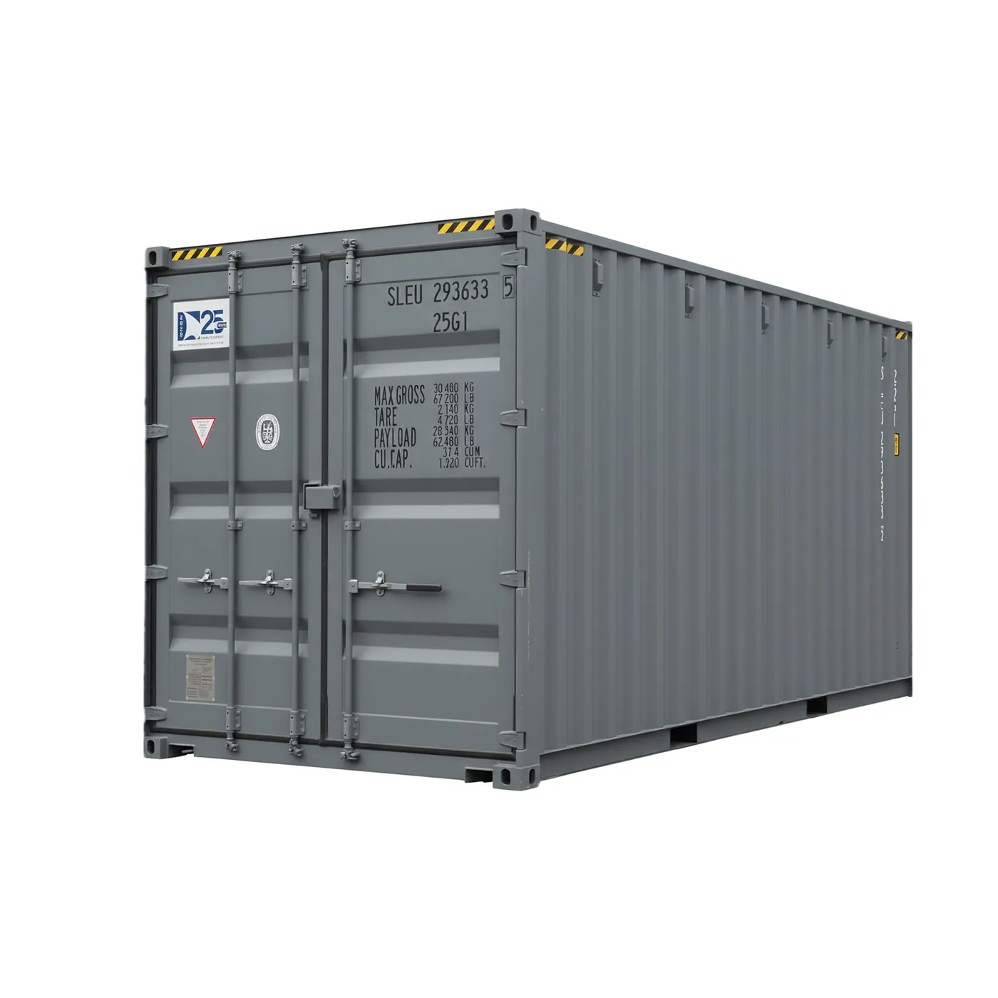 20 Fuß HC- RAL 7016 (4) 20 Fuß High Cube (HC) Container – Bild 1