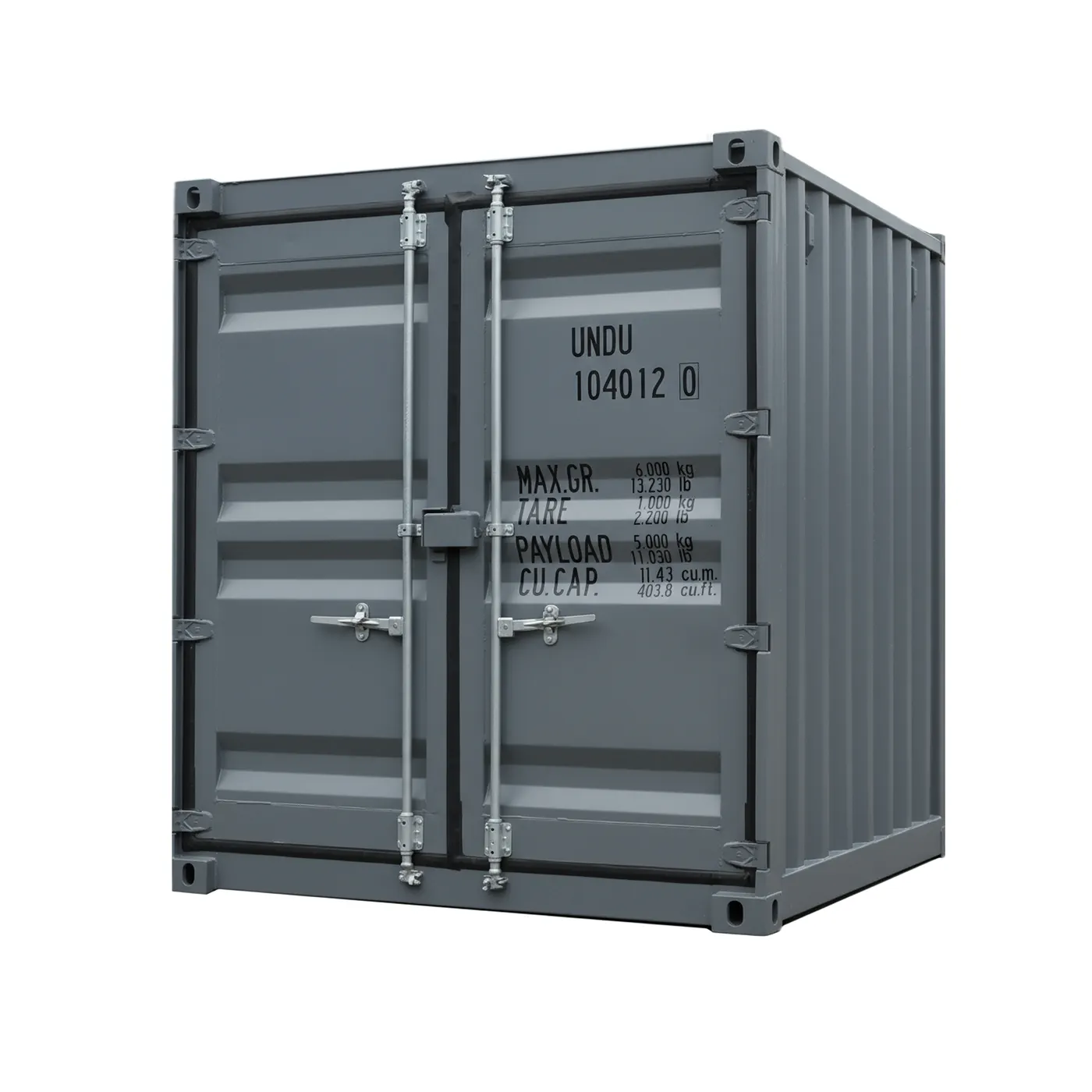 8 Fuß HC - RAL7016 8 Fuß High Cube (HC) Container – Bild 1